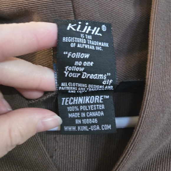 Kuhl Technikore V Neck Top - Picture 4 of 4